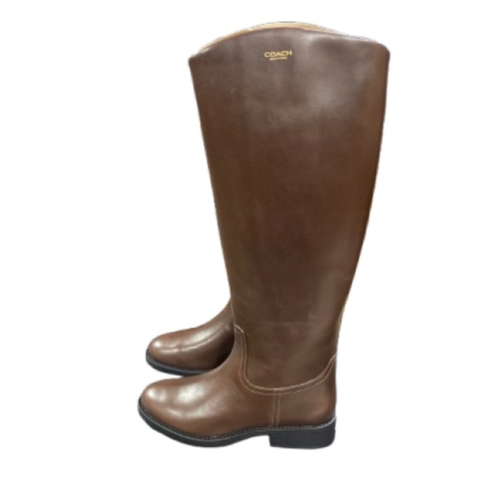 COACH Brown Leather Knee-High Boots
Women's Park Tall Round Toe Boots - Picture 11 of 15